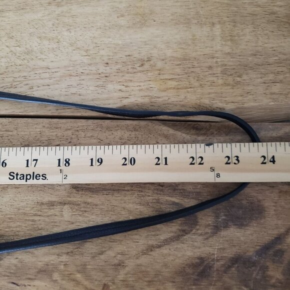 Brighton Love Chain Jewels Crossbody Canvas Purse w/ Black Tassel Zipper Pull - Picture 5 of 10